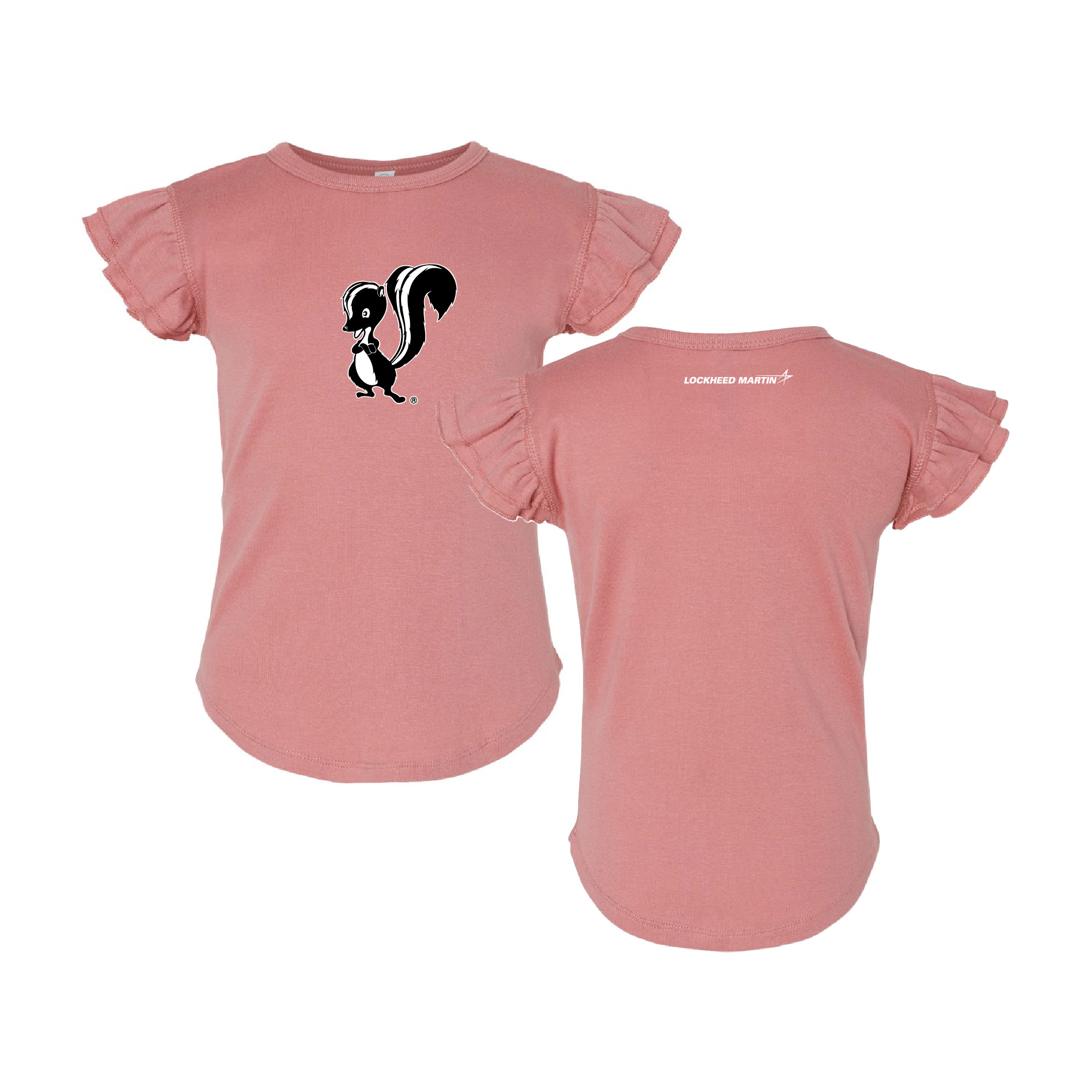 Girl's Toddler Flutter Sleeve Tee